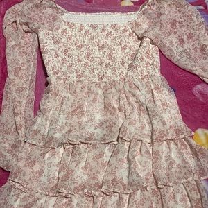 Floral Spring Midi Dress